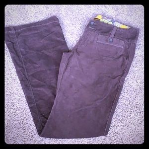 Like New Hollister Brown Corduroy Pants Size 3